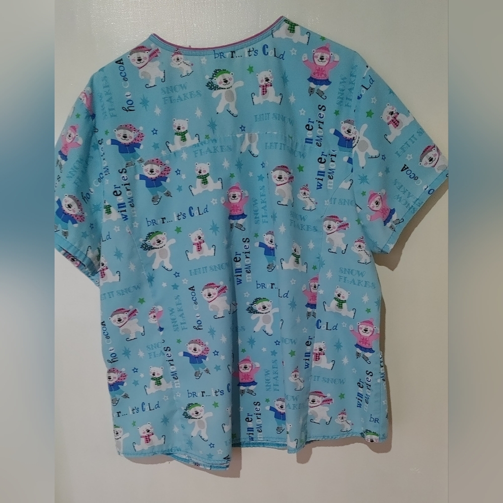 Scrub Top - Picture 3 of 4